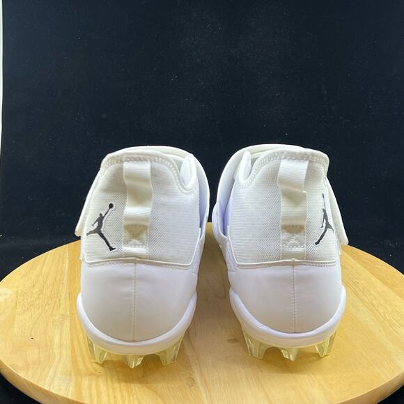 Nike Jordan Alpha Menace Pro 2 Mid SMU P White Black CV1676 103 Men's Size 12.5 - Picture 6 of 10